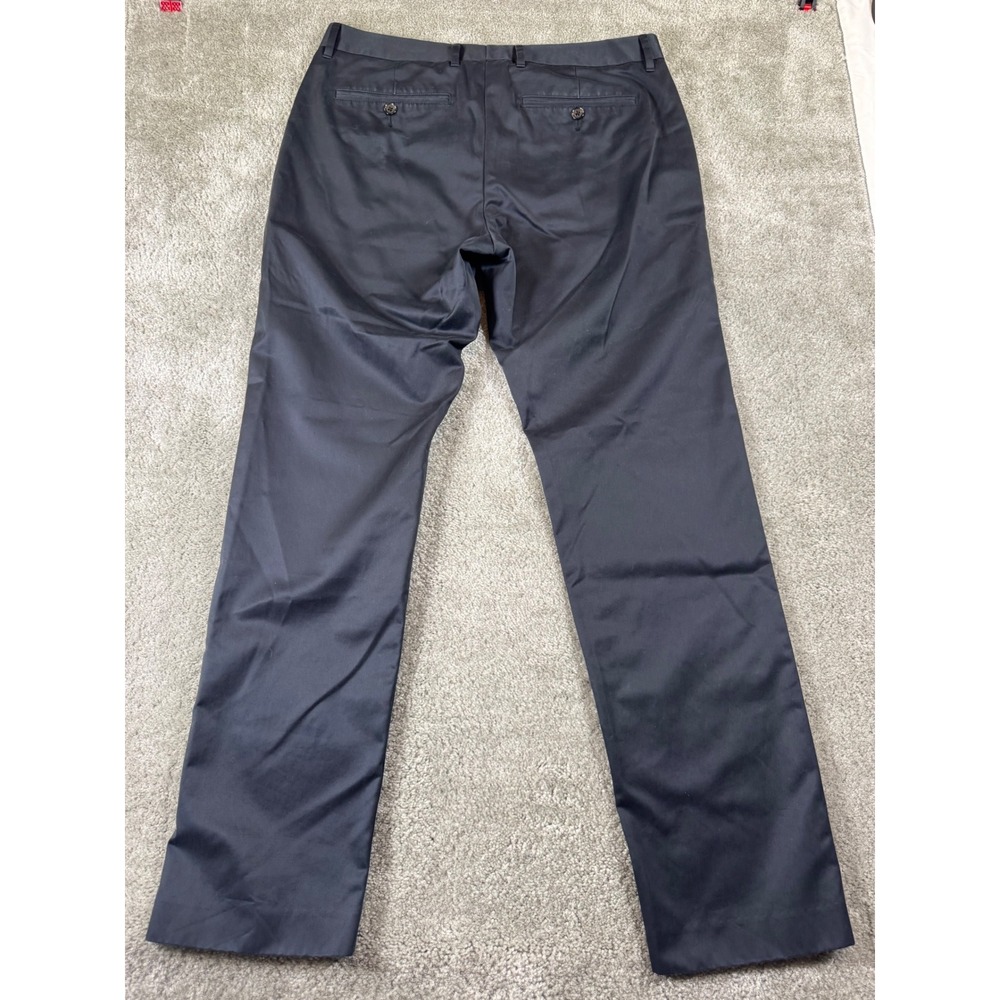Bonobos Tuesday Slim Fit Chinos Mens 32x30 Navy Blue Cotton Pants - Picture 2 of 8